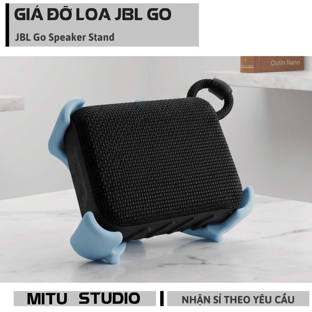 Giá Đỡ Loa JBL Go 3 Go 4 Đế Kê Loa Để Bàn Decor Chống Trượt Phụ Kiện Tương Thích JBL Go 3 Go 4