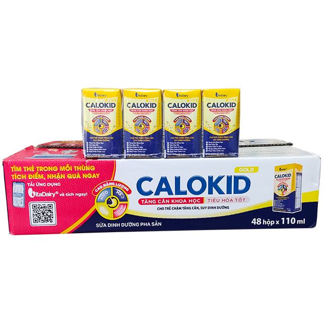 [Vitadairy - SBPS 110ml] CALOKID - Sữa công thức pha sẵn cao năng lượng cho trẻ