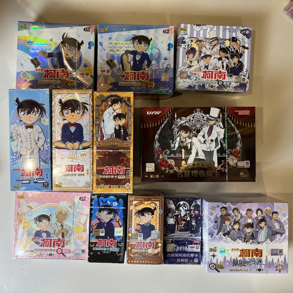 [TỔNG HỢP] Hộp Thẻ Bài Nhân Phẩm Conan KAYOU Hàng Chính Hãng - Blindbox Card Conan Anime