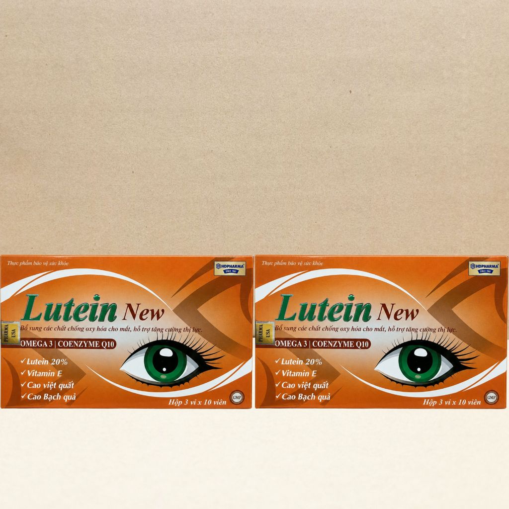 Combo 2 Hộp Lutein New Cam - Rostex - Hải Dương - Vitamin Chữa Lành