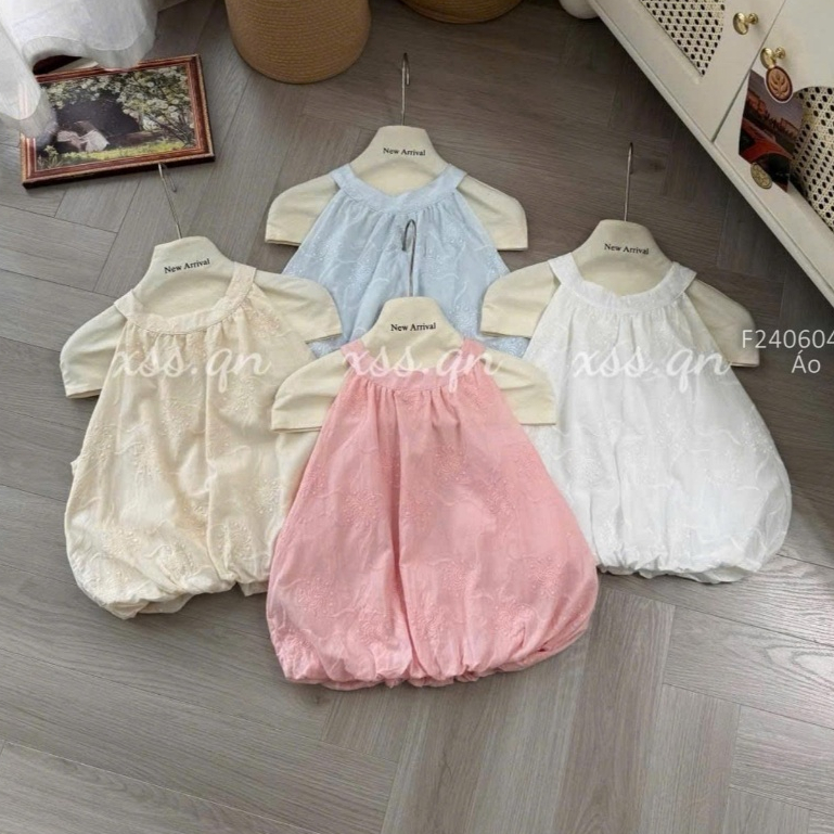 Áo kiểu bí cổ yếm hàng đẹp TOMBI SHOP
