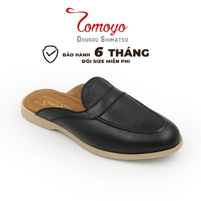 Giày Sục Nam Da Bò (mule shoes) TOMOYO TMN51301 – Da Thật, Đế Êm Nhẹ - Mule Loafer