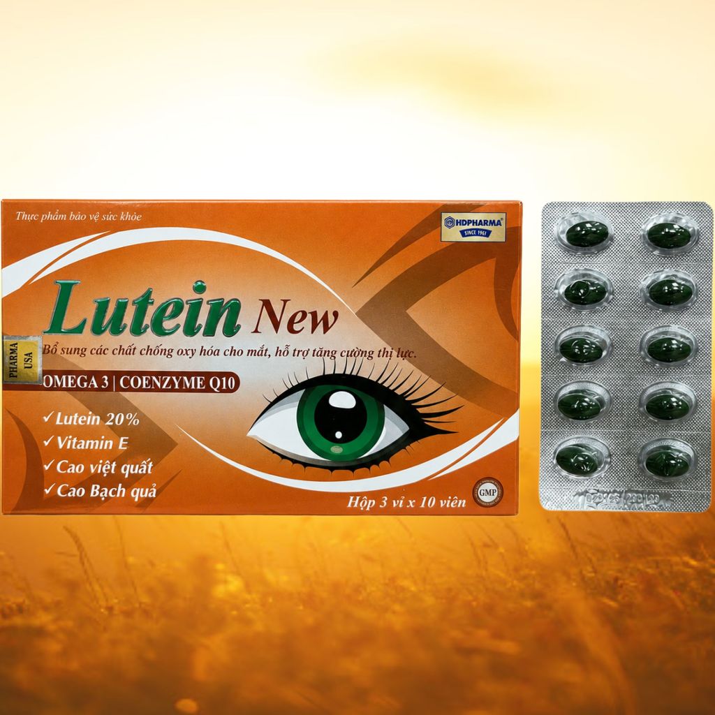 Lutein New Cam - Rostex - Hải Dương - Vitamin Thanh Lọc