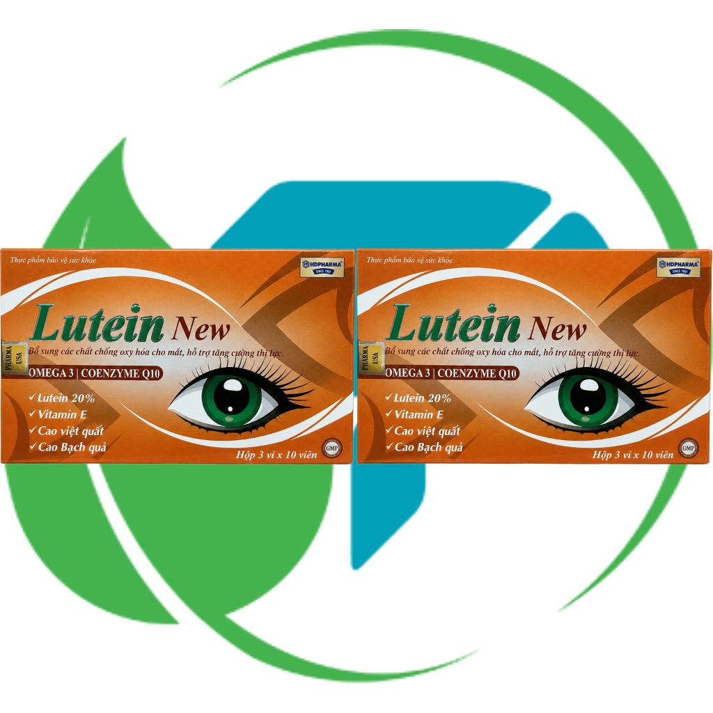 Combo 2 Hộp Lutein New Cam - Rostex - Hải Dương - Vitamin Phục Hồi