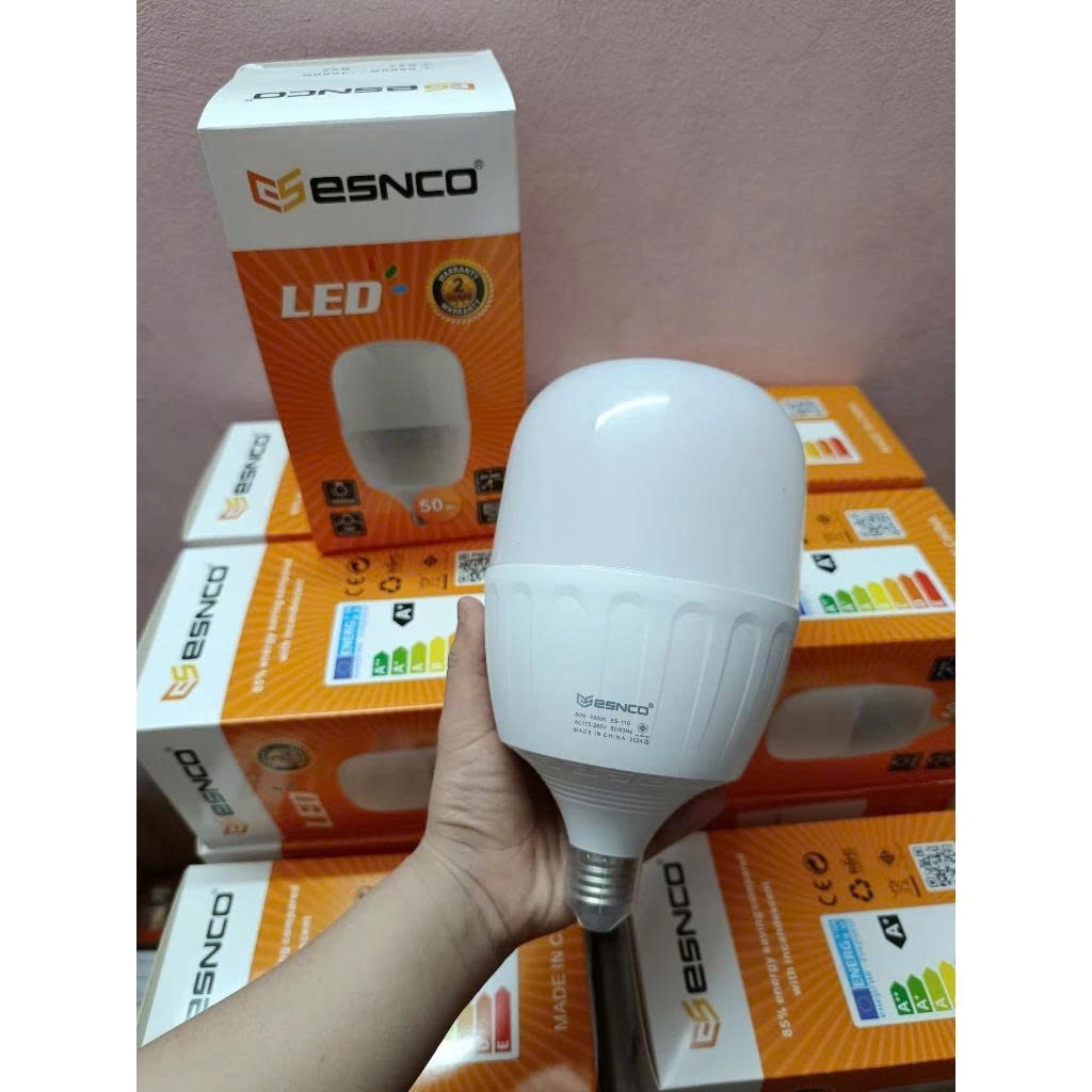 Bóng búp trụ ESNCO 50w siêu sáng