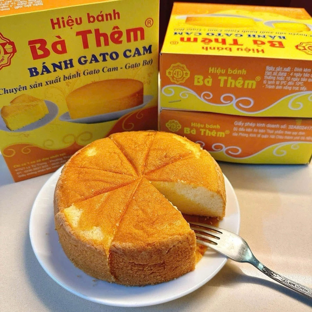 Bánh gato Bà Thêm Đà Nẵng