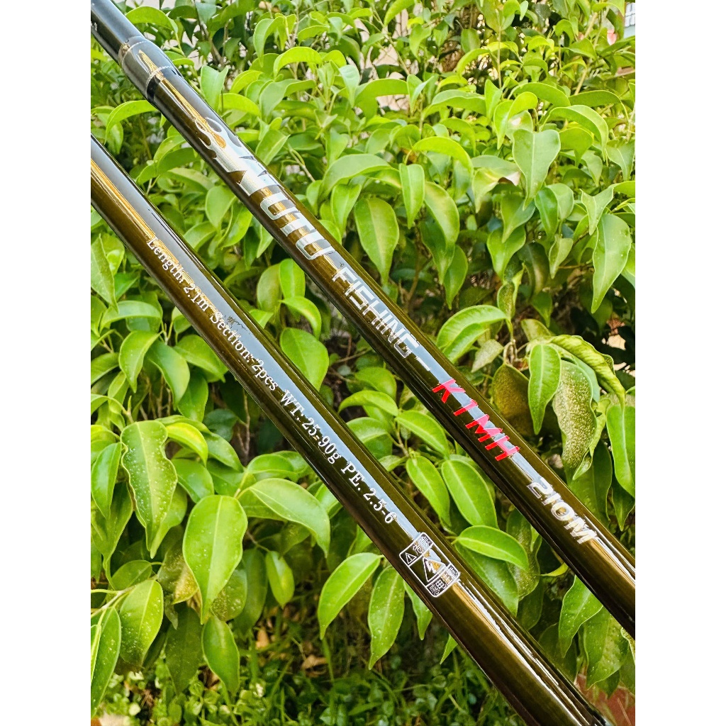 Cần Câu WuTu Fishing - K1 Đa Năng Độ Cứng MH, Cần Rỗng, Khoen Sứ Bo Tròn