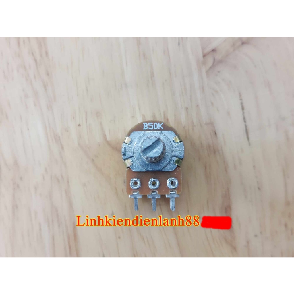 Chiết Áp Đôi 6 Chân - Triết áp kép 6 chân 50K