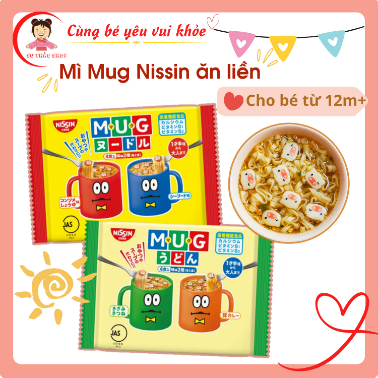 [HSD 2026] Mì Mug vàng cho bé (mẫu mới nhất)