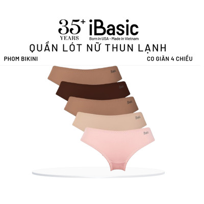  Combo 5 Quần lót nữ iBasic thun lạnh Smoothies bikini PANW130