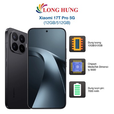 Điện thoại Xiaomi 17T Pro 5G (12GB/512GB) - Hàng chính hãng