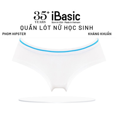 Quần lót nữ học sinh iBasic cotton USA kháng khuẩn hipster PANTG032