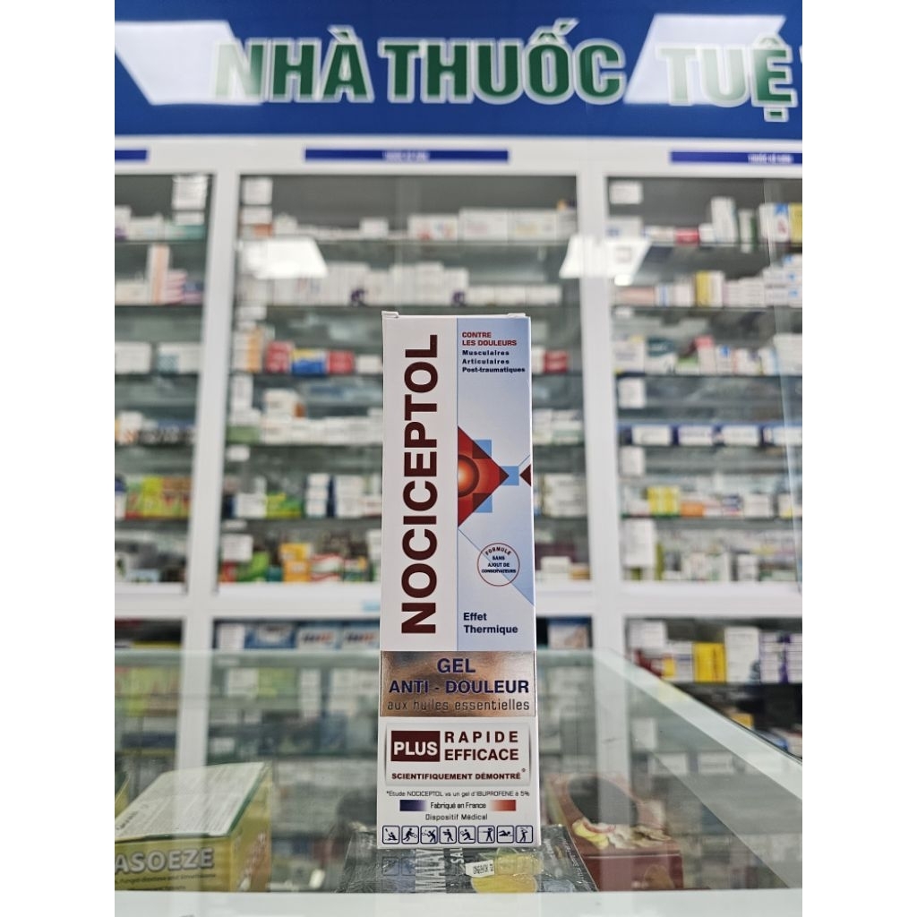 Tuýp bôi NOCICEPTOL loại to 120ML giảm đau xương khớp, vai gáy, đầu gối, đau cơ, đau lưng, đau do ch