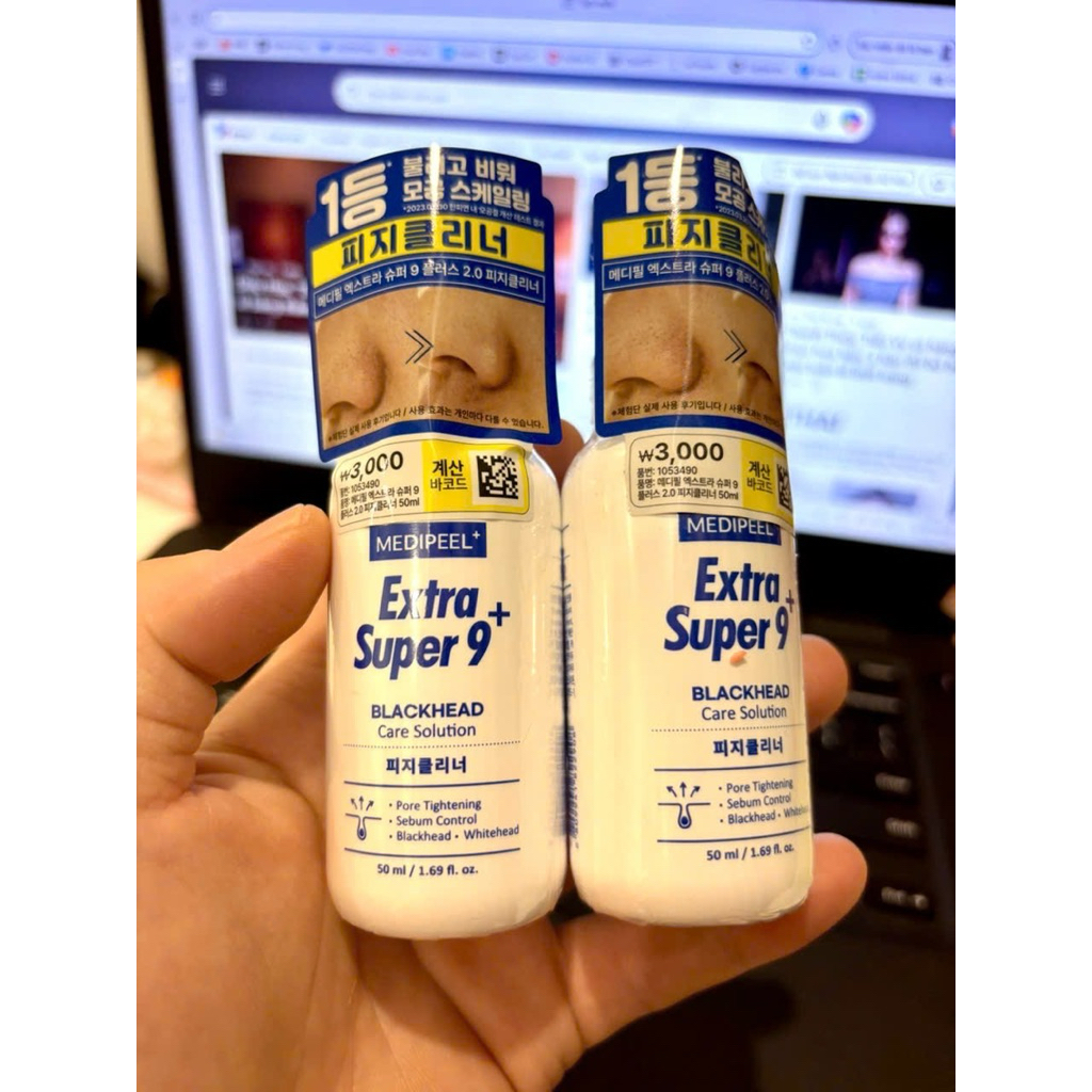 Dung Dịch Ủ Mụn Đầu Đen Medipeel Extra Super 9+ BlackHead