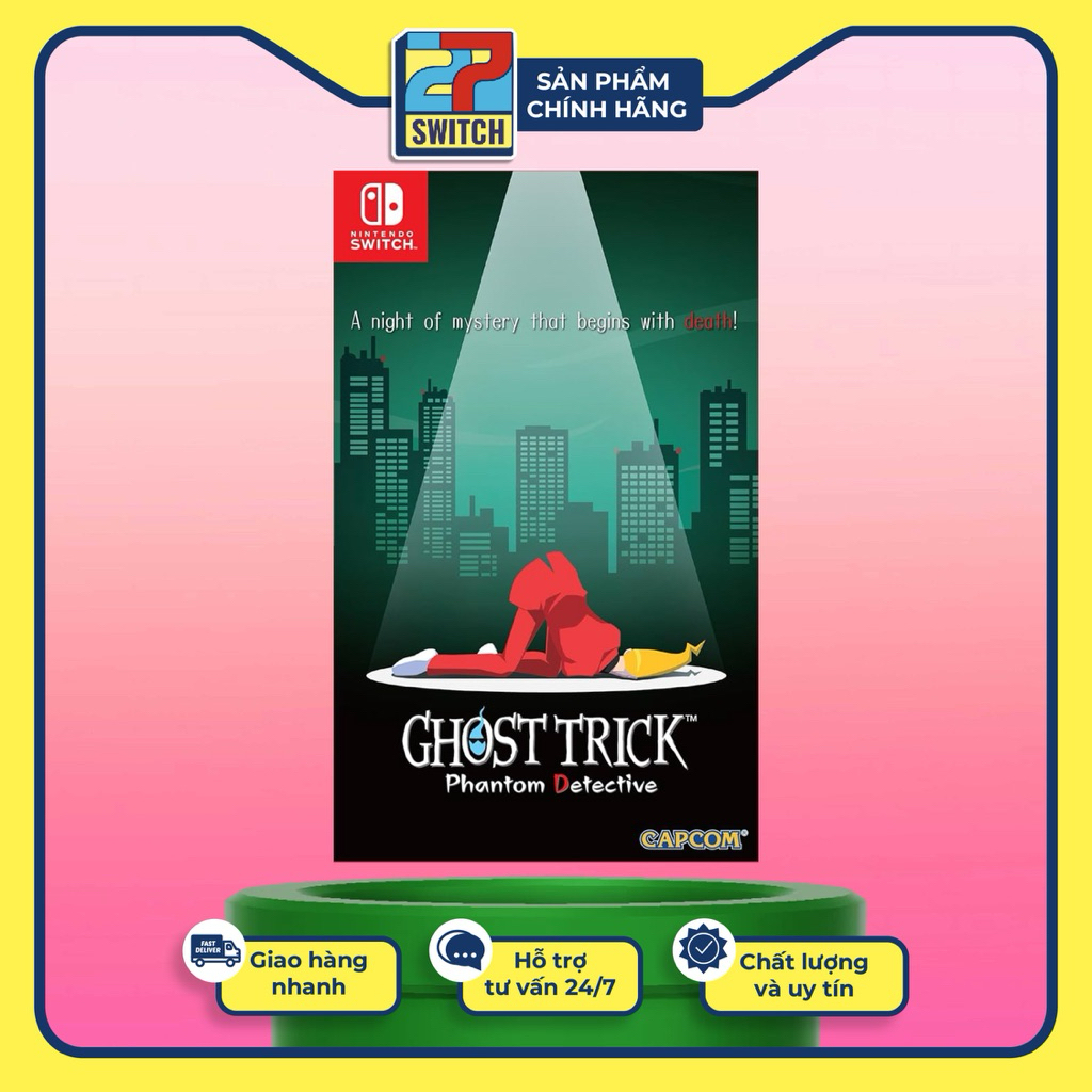 Băng Game Ghost Trick: Phantom Detective Nintendo Switch
