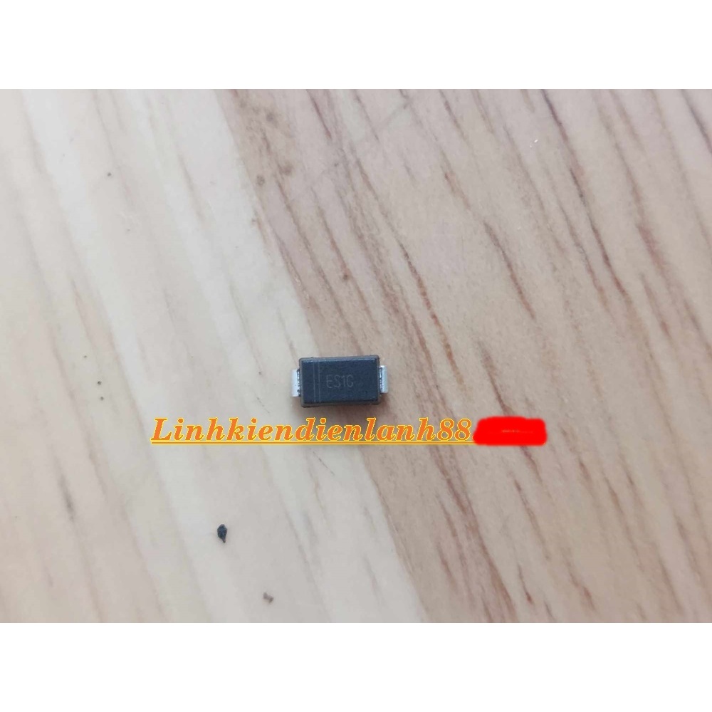 (10 con) Diode xung dán ES1G 1A 400V có thể thay thế cho các diode dán thường, diode xung quanh biến