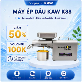 Máy Ép Dầu Thực Vật KAW, Ép Các Loại Hạt, Công Suất 800W Chất Liệu Thép Không Gỉ