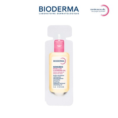 [QUÀ TẶNG KHÔNG BÁN] Dầu tẩy trang & làm sạch Bioderma Sensibio Micellar cleansing oil - 5ml