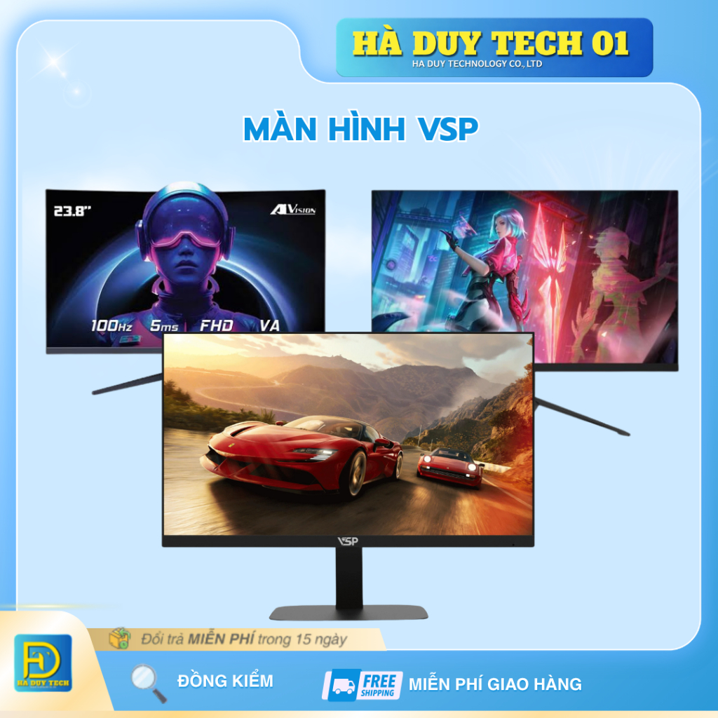 Màn Hình VSP IP2405F/ IP2407S/IP2705F/V2408S/ IP2705F/AIVISION A245FC-HaDuyTech