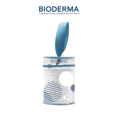 [QUÀ TẶNG KHÔNG BÁN] Túi bông tẩy trang Bioderma Cotton Pouch 2023
