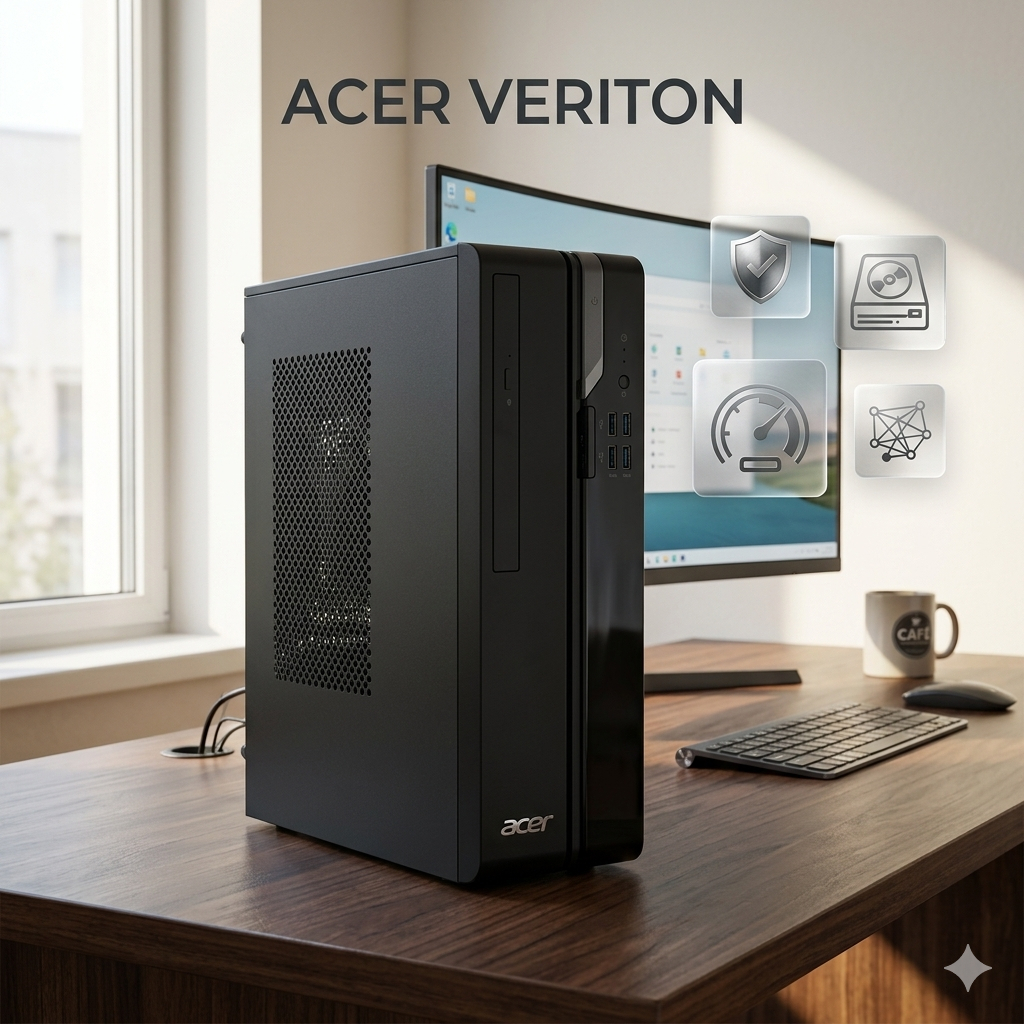 ACER VERITON X2670G SFF | CORE I5 10400 | RAM 16GB D4 | SSD 480GB | Wifi Bluetooth | HDMI | LPT & CO