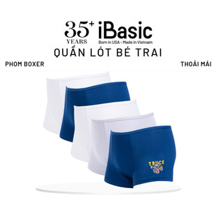Combo 5 Quần Lót Bé Trai iBasic Thun Lạnh Phom Boxer In Hình PANB031