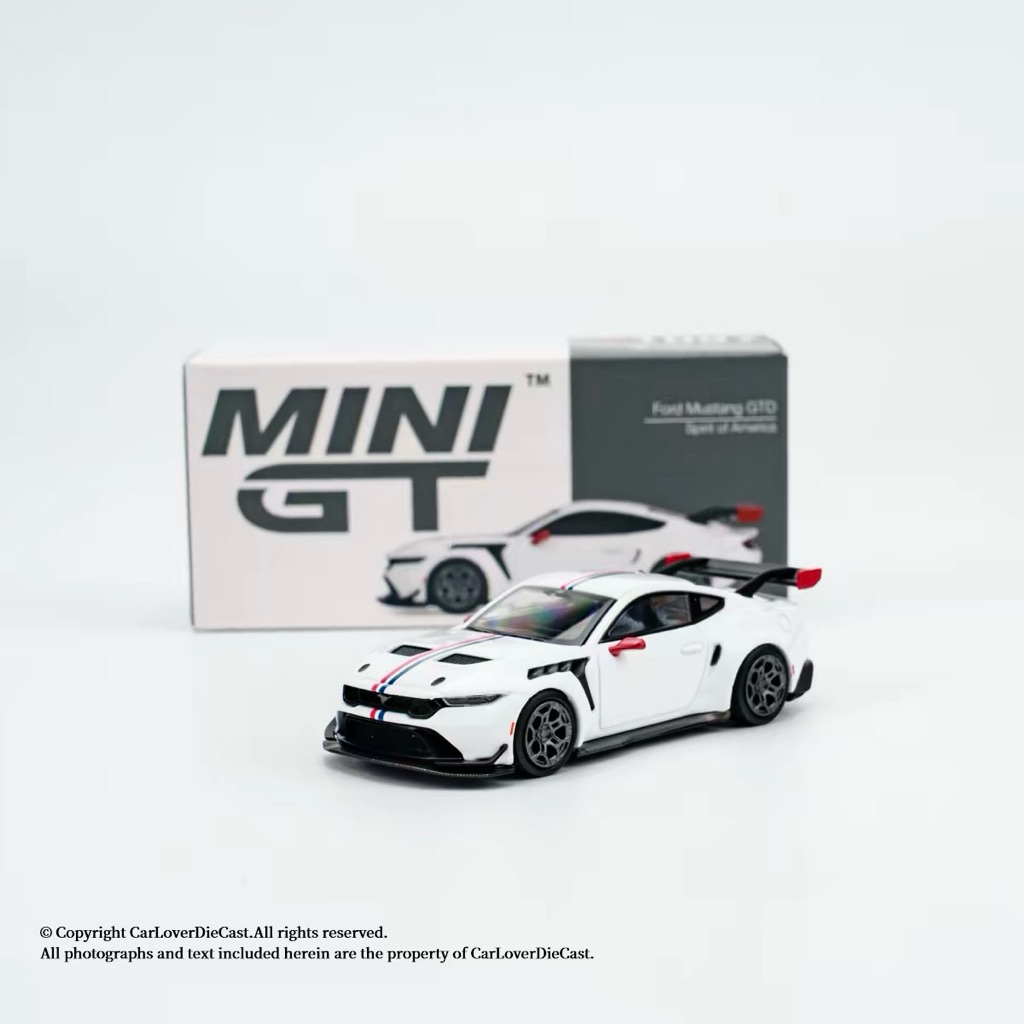 Mô Hình Xe Ford Mustang GTD MiniGT 1:64 – Biểu Tượng Cơ Bắp