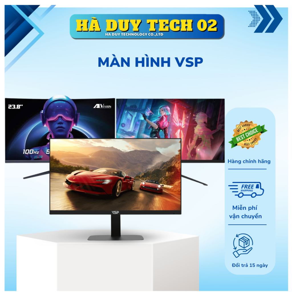 Màn Hình VSP IP2405F/AIVISION A222FV/ IP2407S/IP2705F/V2408S/ IP2705F/AIVISION A245FC-HaDuyTech