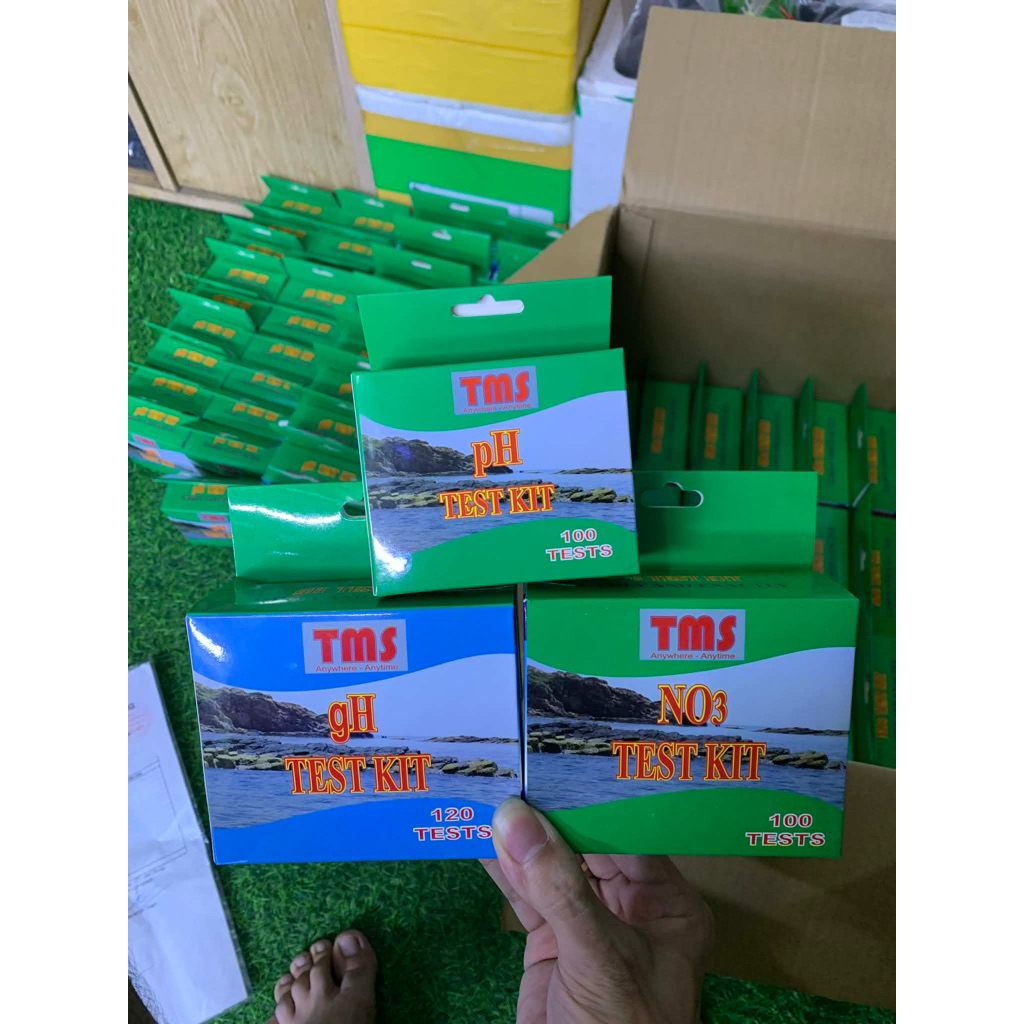 TMS BỘ ĐO KIT TEST – Bộ Test Độ Cứng (GH) Nước Cho Hồ Cá & Tép Cảnh - Nước Sinh Hoạt - Thuỷ Sản