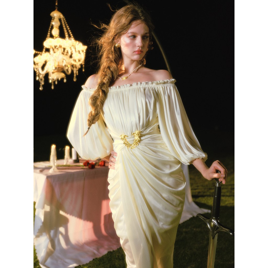 [Vui lòng nhắn tin shop trước khi đặt đơn] ĐẦM ATHENA'S DREAM LACEMADE 7230