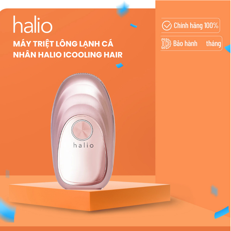 Máy Triệt Lông Lạnh Cá Nhân Halio IPL Cooling Hair Removal Device