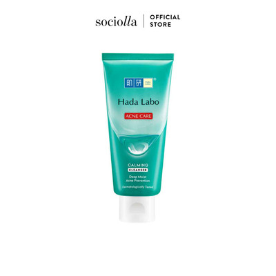 Kem Rửa Mặt Sạch Sâu Và Ngăn Ngừa Mụn Hada Labo Acne Care Calming Cleanser 80g