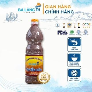 Mắm Tôm Đặc Biệt Ba Làng TH 950gr