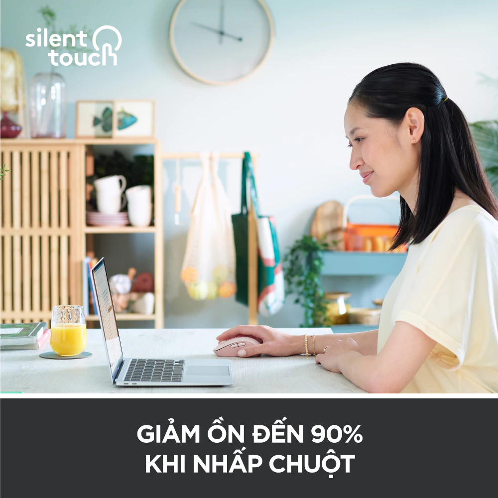 Chuột Logitech M650/M650L Chuột không dây Bluetooth văn phòng Chuột im lặng thời trang chuột máy tính | BigBuy360 - bigbuy360.vn