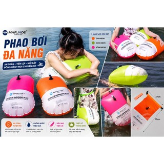 Phao bơi chống thấm nước có ngăn đựng chai nước và đồ bơi MARJAQE-MR805