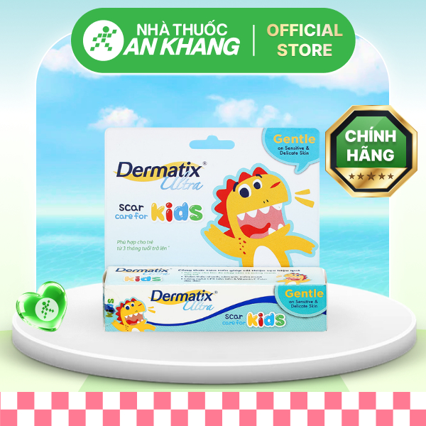 Gel Dermatix Ultra Kids mờ sẹo cho bé tuýp 5g [Nhà thuốc An Khang - Chính Hãng 100%]