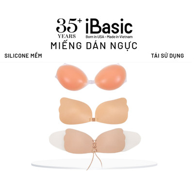 [QUÀ TẶNG KHÔNG BÁN] Áo ngực dán silicone iBasic