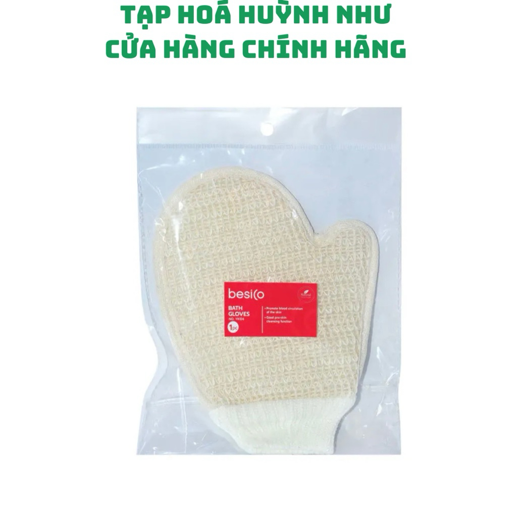 [CHÍNH HÃNG]Bao tay tắm Besico YK04…