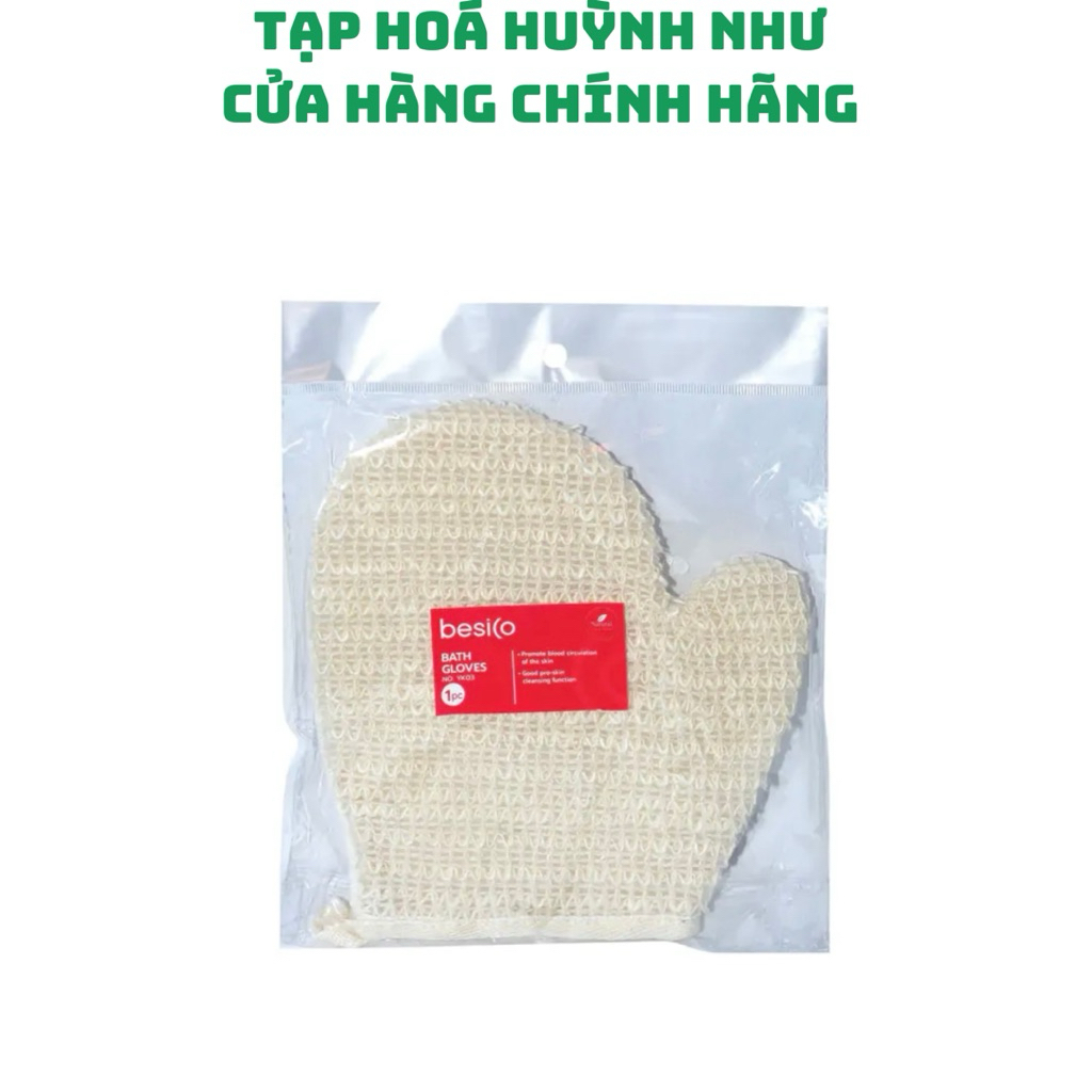 [CHÍNH HÃNG]Bao tay tắm Besico YK03…..