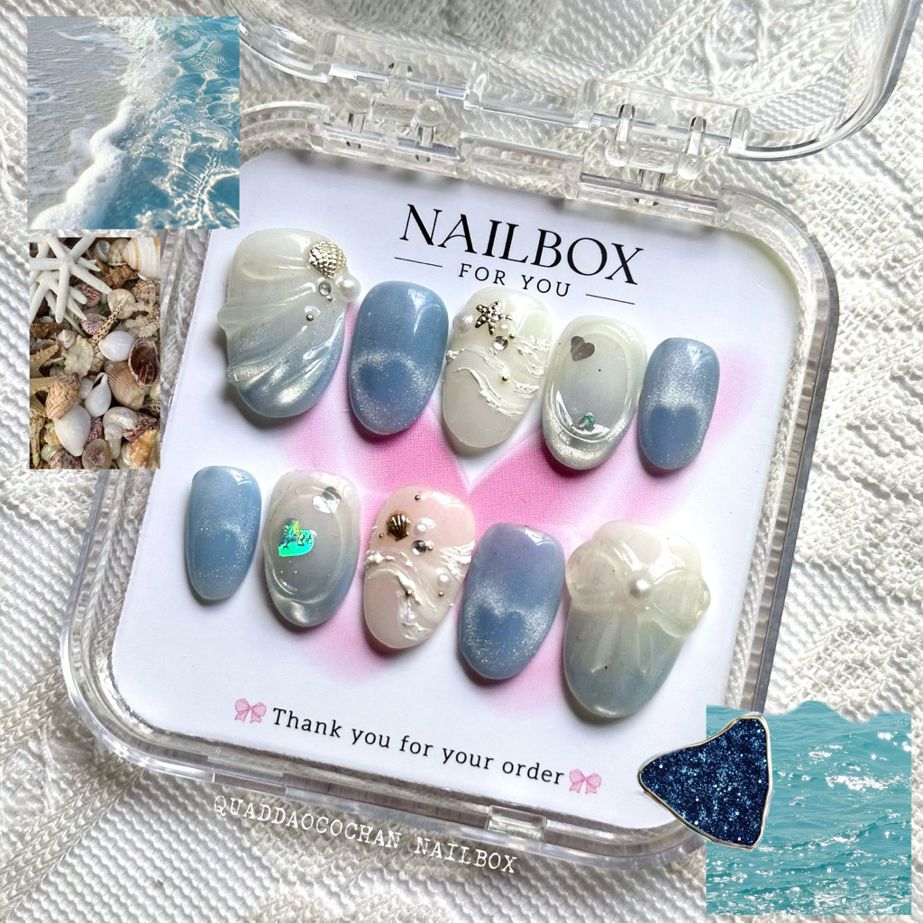 [✨Nailbox mã 95✨]nail biển