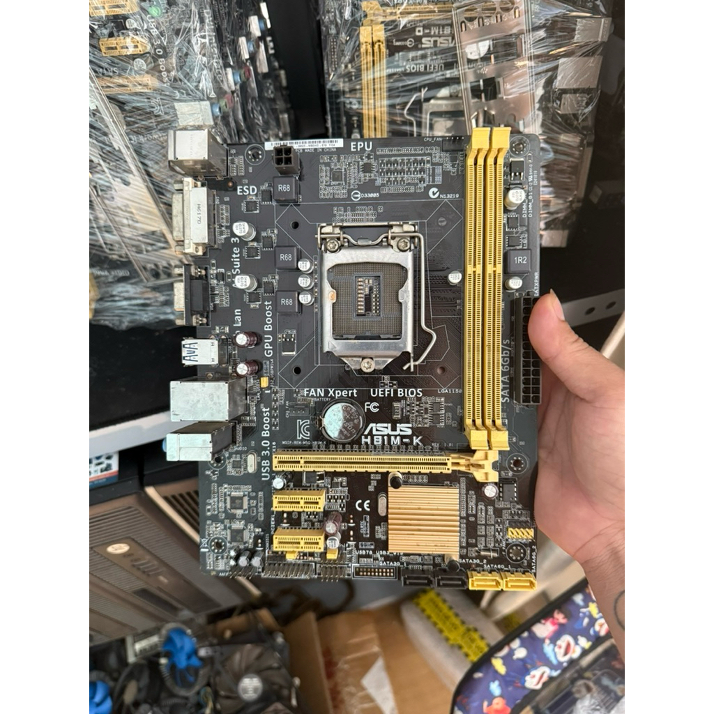 Main Asus H81 socket LGA 1150 - Hàng Zin chính hãng