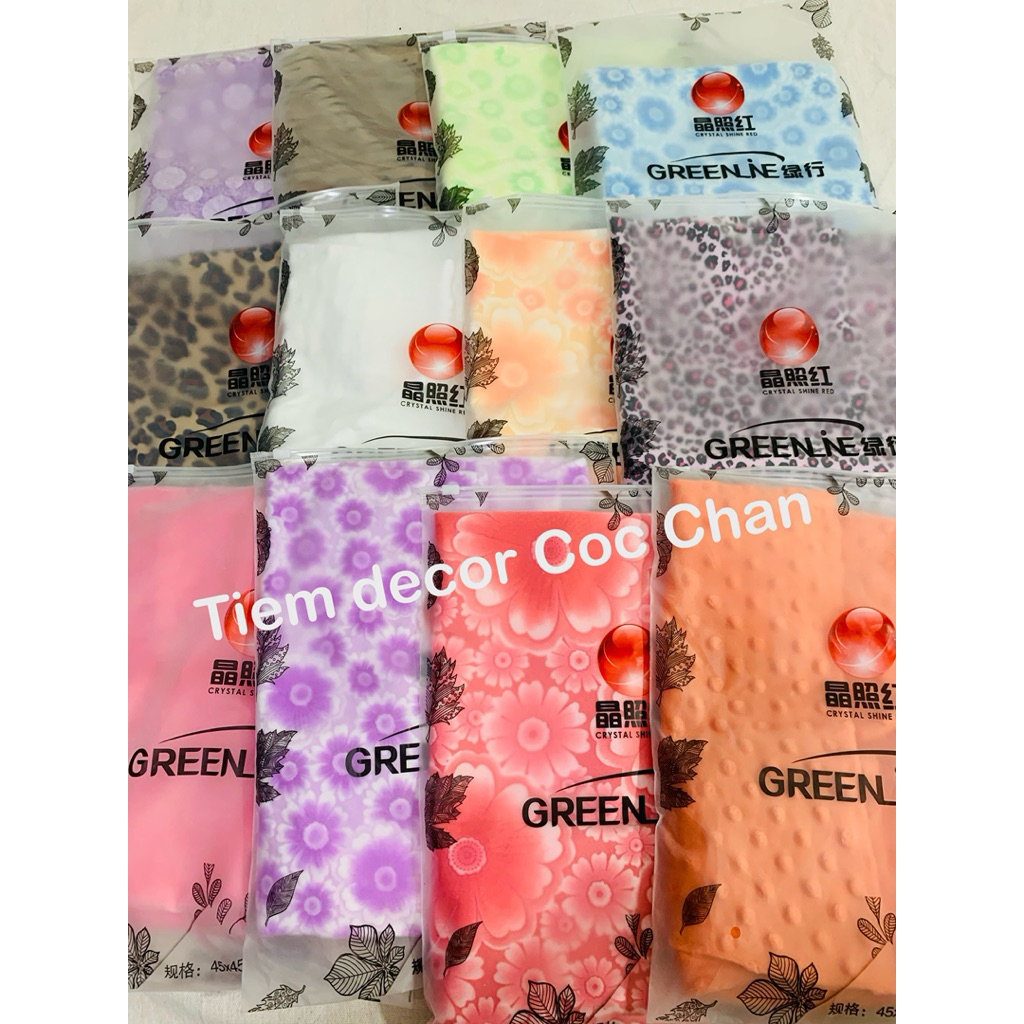 Vỏ gối 45x45cm trơn màu chất nhung cotton mềm mại