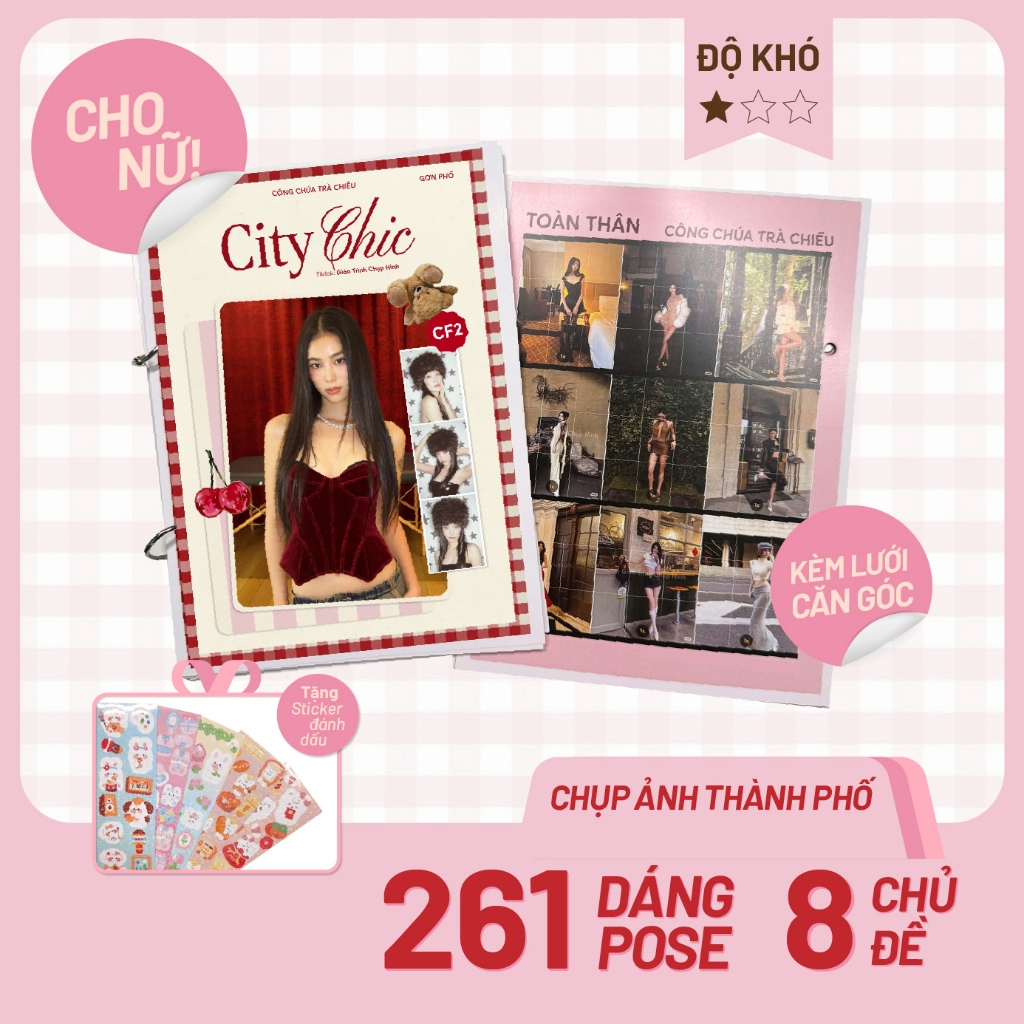 [Chủ đề Thành Phố] cho Nữ: City Chic (Mã CF2)
