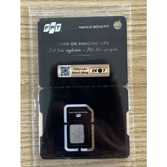 <Hàng tặng kèm> Sim Data tốc độ cao 5GB/ngày FPT FD300 1T