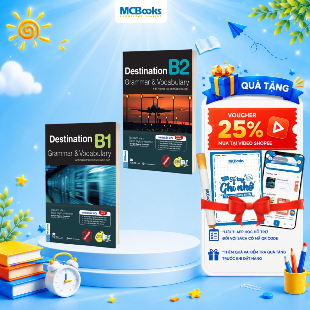 Sách - Destination B1 & B2 Grammar and Vocabulary Lẻ/Combo