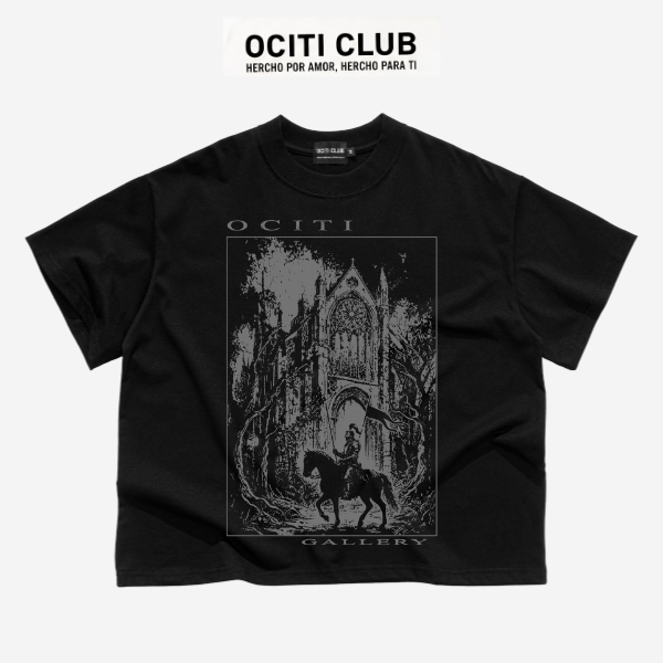 Áo thun THE IMMORTAL KNIGHT OCITI CLUB Boxy 280 GSM Cotton - Áo phông Streetwear Unisex Nam Nữ