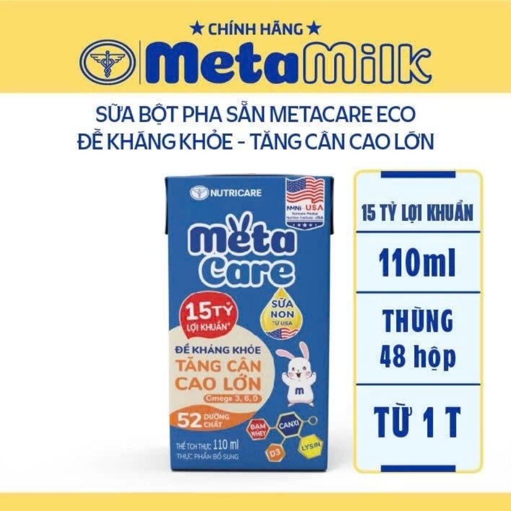 SỮA PHA SẴN METACARE ECO 110ml