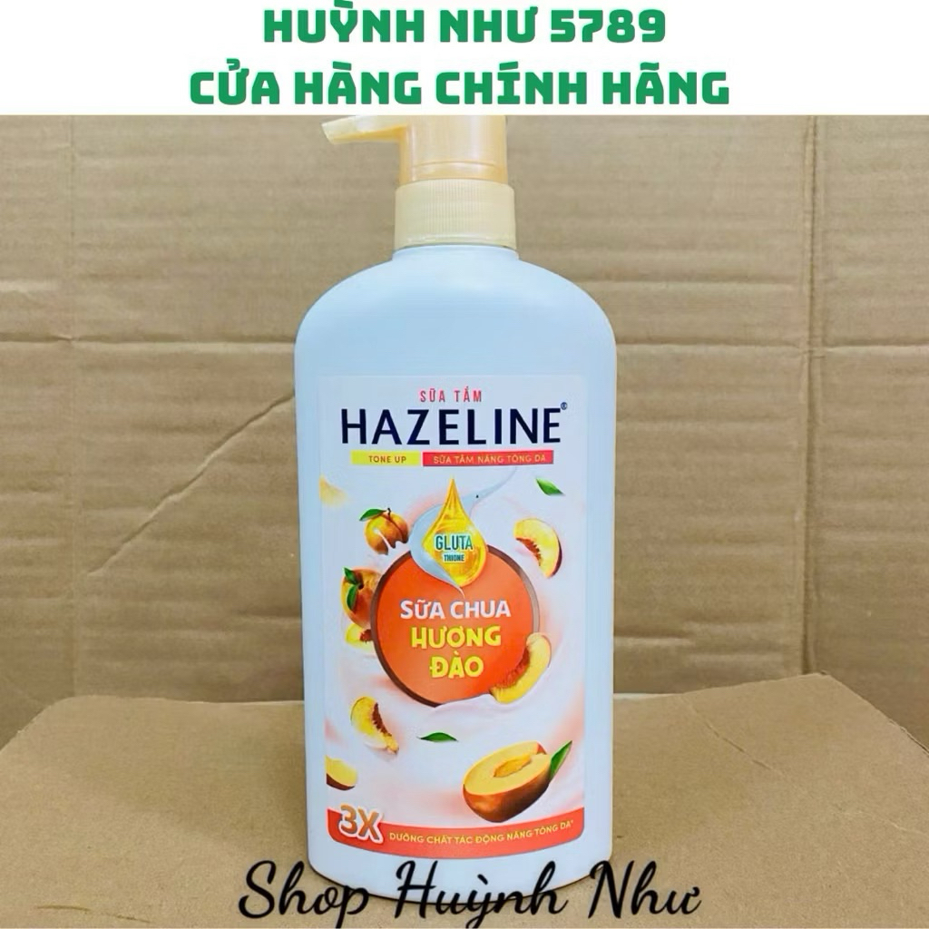 [CHÍNH HÃNG]Sữa tắm Hazeline sữa chua hương đào, 670g,,