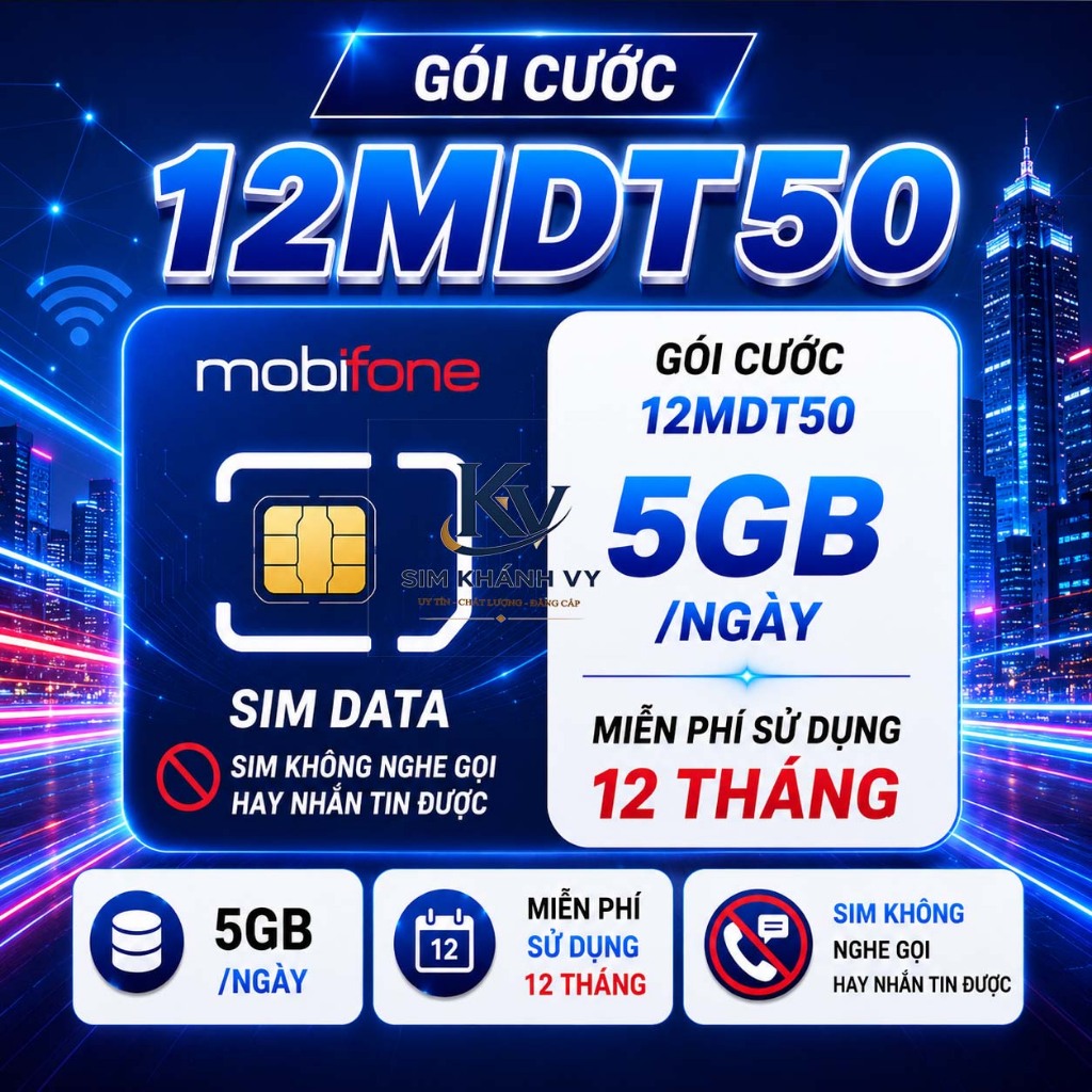 Sim 4G 5G Mobifone 12Mdt50, 12Mdt150, 6Mdt150, Mdt350,Tk159,Tk135,Md150,MB188, FHCM,6FHCM,12FHCM,MDT