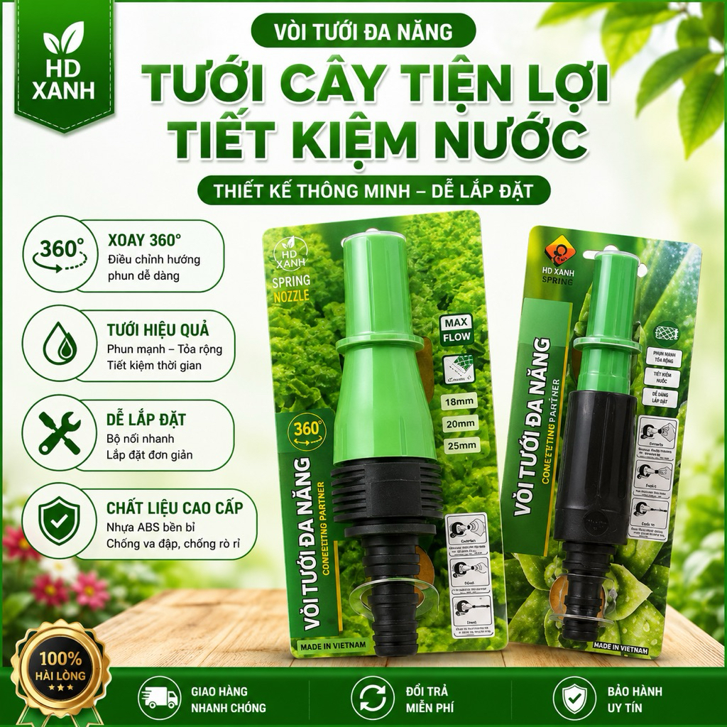 Vòi tưới cây đa năng
